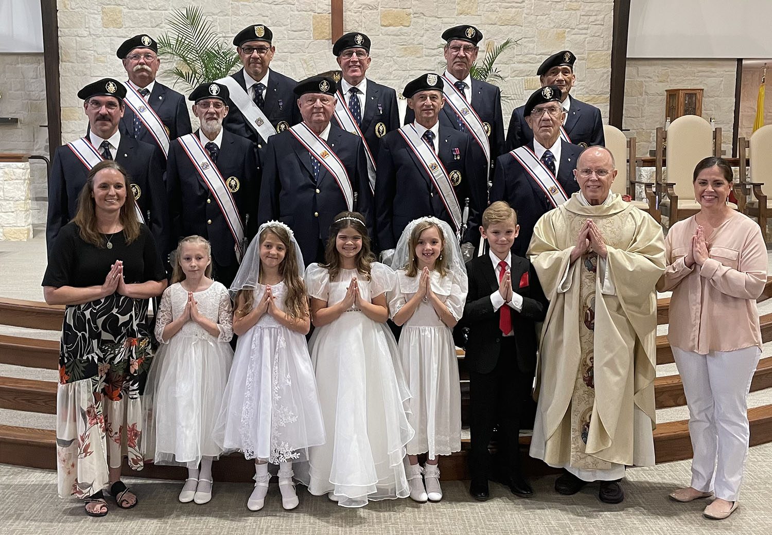 May 7 2023 First Communion Turnout