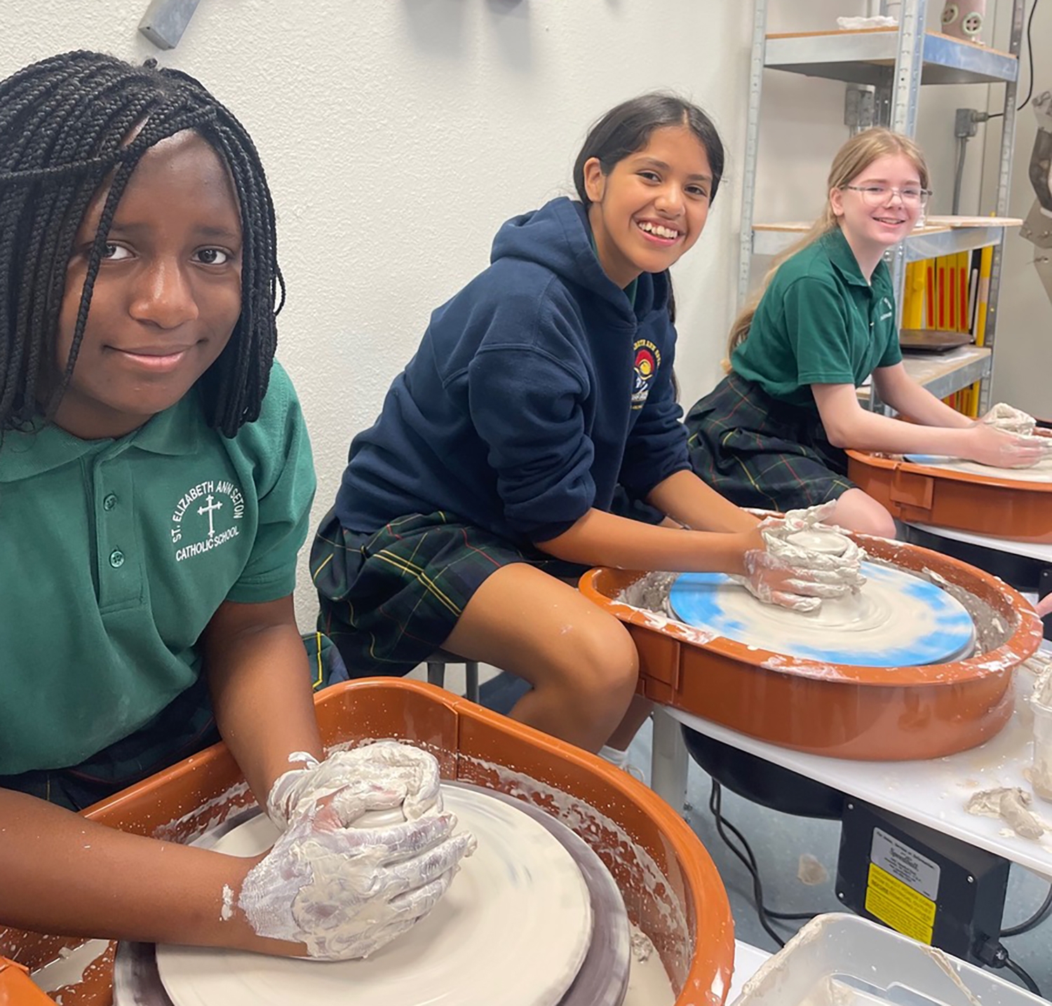 Seas Girls On Pottery Wheels 3