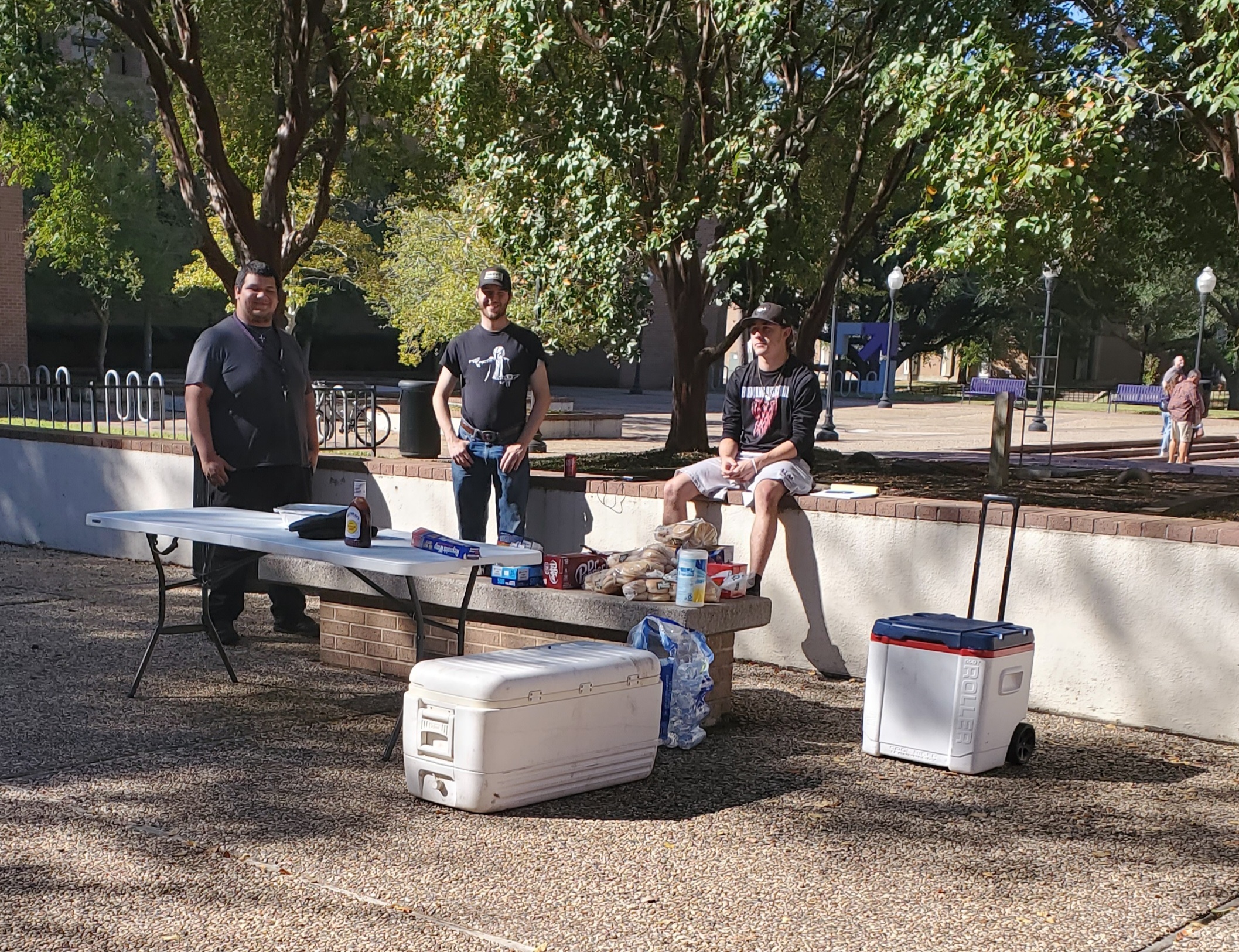 Spb Sales In Front Of Sfa Library